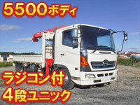 HINO Ranger Truck (With 4 Steps Of Unic Cranes) KK-FD1JLEA 2004 401,186km_1
