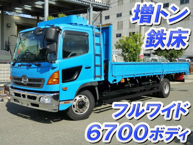 HINO Ranger Flat Body KS-FE8JMFA 2005 405,738km