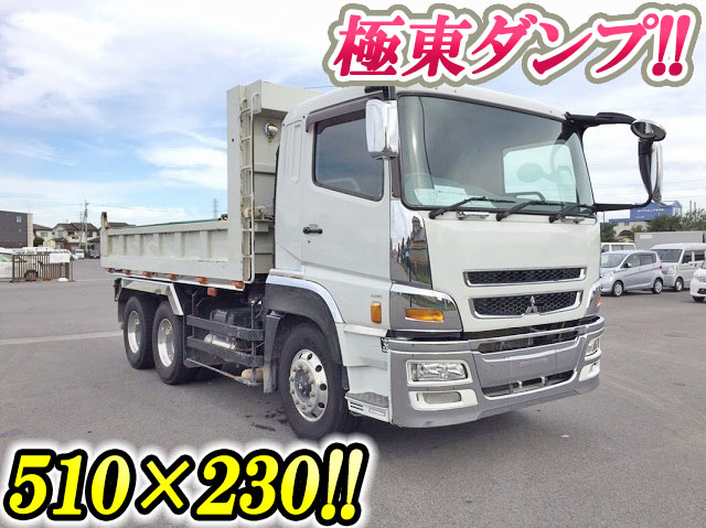 MITSUBISHI FUSO Super Great Dump QKG-FV50VX 2013 366,419km