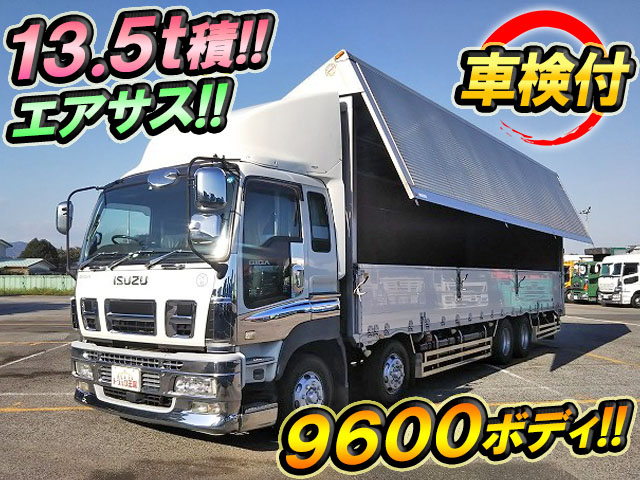 ISUZU Giga Aluminum Wing PKG-CYJ77W8 2009 