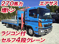 HINO Ranger Self Loader (With 4 Steps Of Cranes) BDG-FE8JPWG 2008 330,000km_1