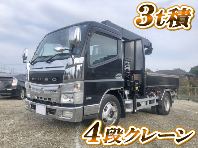 MITSUBISHI FUSO Canter Truck (With 4 Steps Of Cranes) TKG-FEA50 2014 78,900km