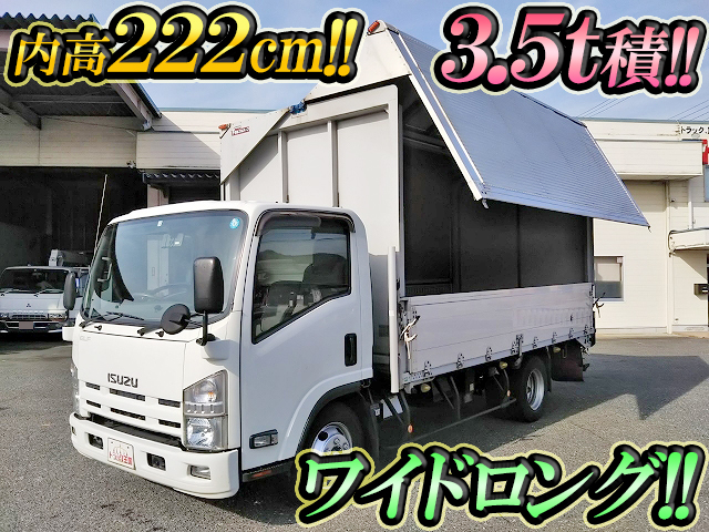 ISUZU Elf Aluminum Wing TKG-NPR85AN 2014 341,941km