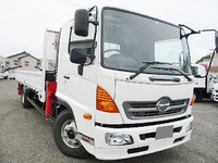 HINO Ranger Truck (With 4 Steps Of Unic Cranes) TKG-FD9JLAA 2014 62,758km_3