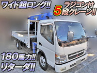 MITSUBISHI FUSO Canter Truck (With 5 Steps Of Cranes) PA-FE83DGY 2005 147,388km_1