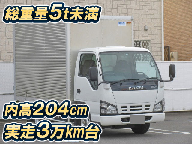 ISUZU Elf Aluminum Van PB-NKR81A 2006 37,228km