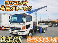 HINO Ranger Truck (With 4 Steps Of Cranes) TKG-FC9JKAP 2013 34,530km_1