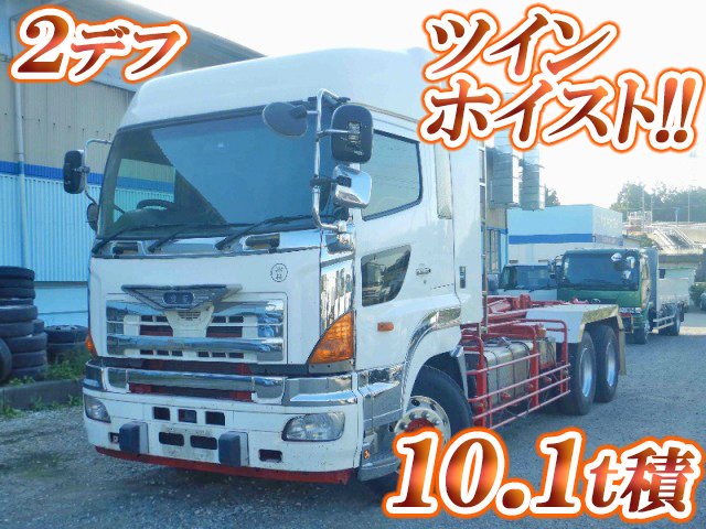 HINO Profia Container Carrier Truck LDG-FS1ERBA 2010 868,929km