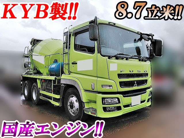 MITSUBISHI FUSO Super Great Mixer Truck BDG-FV50JX 2009 112,136km