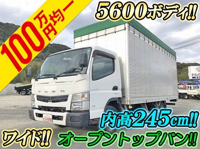 MITSUBISHI FUSO Canter Open Top Van TKG-FEB50 2013 332,895km