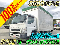 MITSUBISHI FUSO Canter Open Top Van TKG-FEB50 2013 332,895km_1