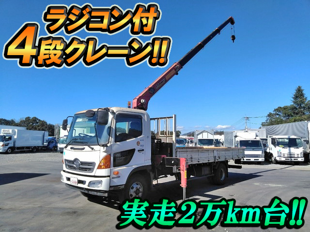 HINO Ranger Truck (With 4 Steps Of Cranes) FC9JKAP 2013 25,062km