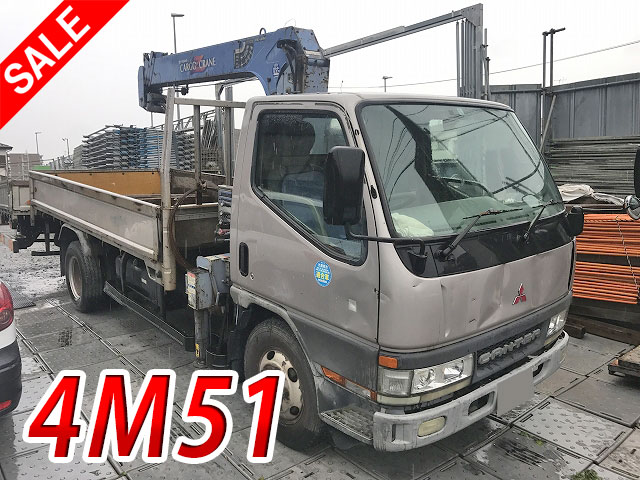 MITSUBISHI FUSO Canter Truck (With 4 Steps Of Cranes) KK-FE53EEV 1999 273,347km