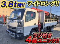 MITSUBISHI FUSO Canter Truck (With 4 Steps Of Unic Cranes) SKG-FEB90 2012 120,272km_1