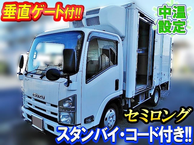 ISUZU Elf Refrigerator & Freezer Truck BKG-NMR85N 2008 34,302km