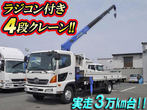 HINO Ranger Truck (With 4 Steps Of Cranes) TKG-FC9JKAP 2012 35,173km_1
