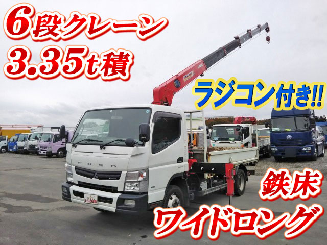 MITSUBISHI FUSO Canter Truck (With 6 Steps Of Cranes) TKG-FEB90 2014 240,500km