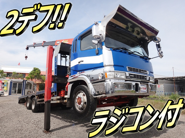 MITSUBISHI FUSO Super Great Self Loader (With 4 Steps Of Cranes) KC-FY517NX 1996 577,900km