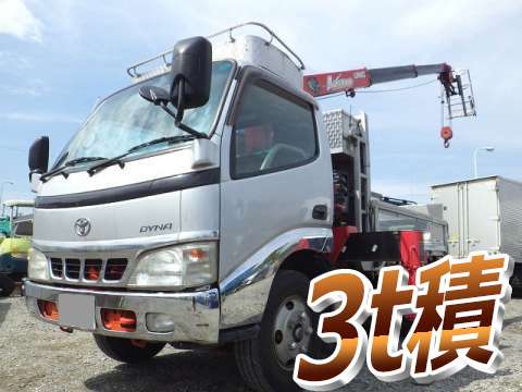 TOYOTA Dyna Truck (With 3 Steps Of Unic Cranes) KK-XZU301 2002 111,796km