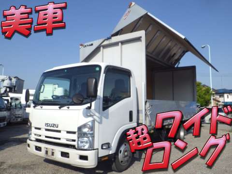 ISUZU Elf Aluminum Wing BKG-NPR85AN 2008 201,569km