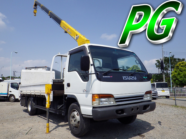 ISUZU Elf Truck (With 4 Steps Of Cranes) KK-NPR72PR 2001 270,567km