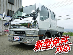 MITSUBISHI FUSO Canter Guts Double Cab KG-FB51AB 2001 120,488km_1