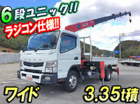 MITSUBISHI FUSO Canter Truck (With 6 Steps Of Unic Cranes) TKG-FEB90 2012 166,330km_1
