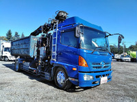 HINO Ranger Container Carrier Truck with Hiab BDG-FE8JMWA 2010 471,531km_3