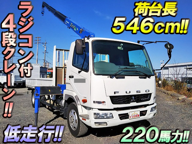 MITSUBISHI FUSO Fighter Truck (With 4 Steps Of Cranes) TKG-FK71F 2012 43,719km