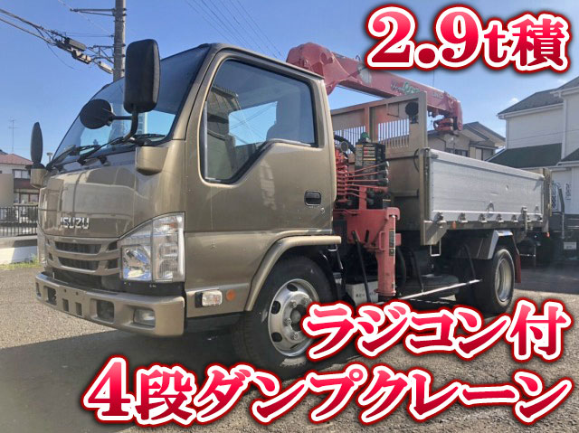 ISUZU Elf Dump (With Crane) TKG-NKR85R 2013 194,689km