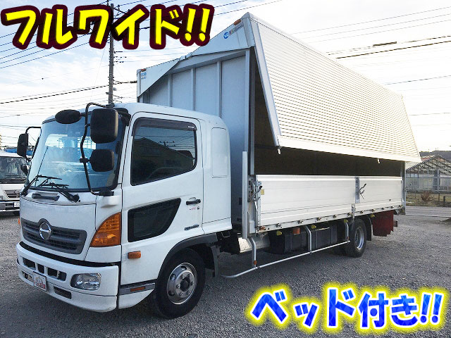 HINO Ranger Aluminum Wing SKG-FD9JLAA 2011 161,155km