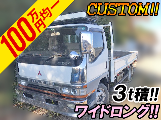 MITSUBISHI FUSO Canter Flat Body KC-FE638E 1996 154,384km