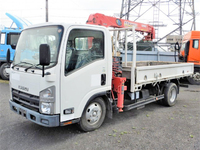 ISUZU Elf Truck (With 4 Steps Of Unic Cranes) BKG-NMR85AR 2009 39,314km_4