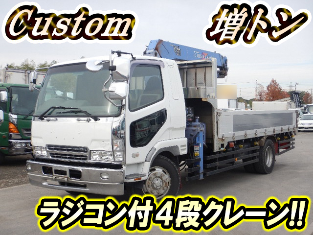 MITSUBISHI FUSO Fighter Truck (With 4 Steps Of Cranes) KL-FK61HJZ 2004 529,553km