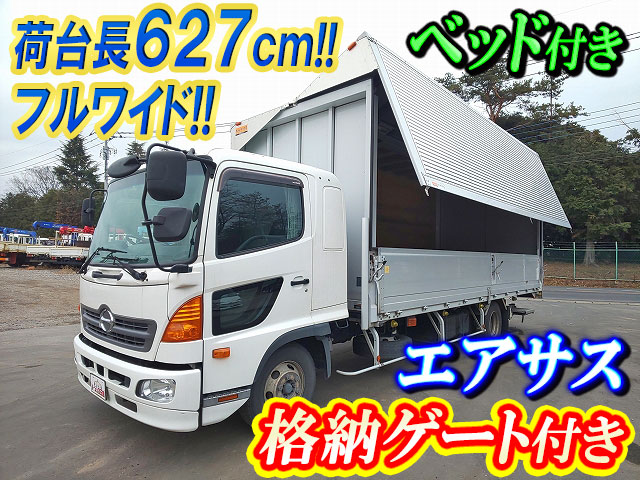 HINO Ranger Aluminum Wing TKG-FD9JLAG 2015 252,889km