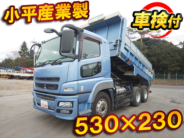 MITSUBISHI FUSO Super Great Dump QKG-FV50VX 2012 372,105km