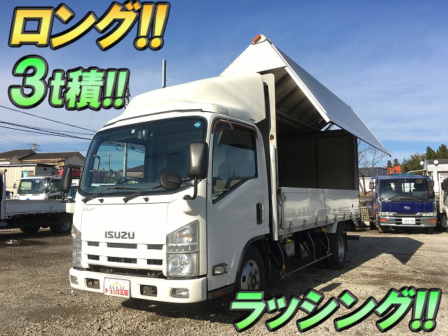 ISUZU Elf Aluminum Wing SKG-NMR85N 2012 391,807km