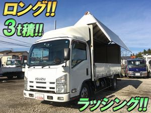 ISUZU Elf Aluminum Wing SKG-NMR85N 2012 391,807km_1