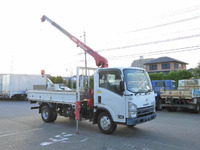 ISUZU Elf Truck (With 3 Steps Of Unic Cranes) BKG-NMR85AN 2007 85,000km_4
