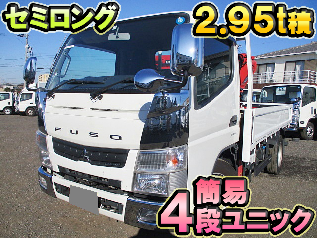 MITSUBISHI FUSO Canter Truck (With Crane) TKG-FEA50 2013 97,380km