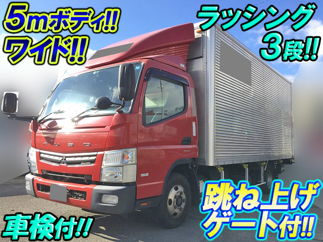 MITSUBISHI FUSO Canter Aluminum Van TKG-FEB50 2014 180,333km