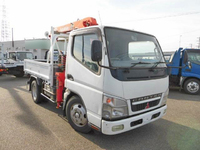 MITSUBISHI FUSO Canter Truck (With 3 Steps Of Cranes) PA-FE70DB 2007 66,000km_7