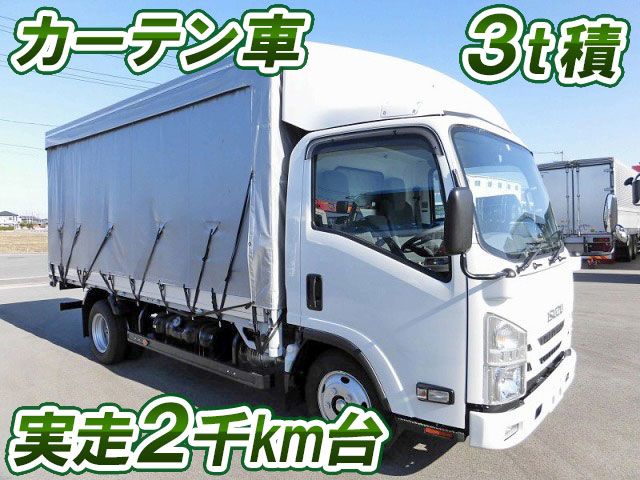 ISUZU Elf Truck with Accordion Door TRG-NMR85AR 2017 2,000km
