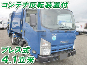 ISUZU Elf Garbage Truck BKG-NMR85AN 2008 134,416km_1