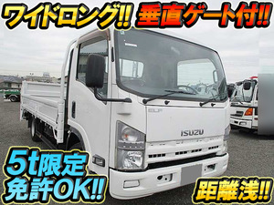 ISUZU Elf Flat Body TKG-NNR85AR 2012 14,925km_1