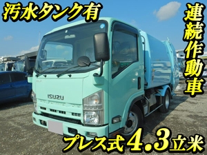 ISUZU Elf Garbage Truck BDG-NMR85AN 2009 158,209km_1