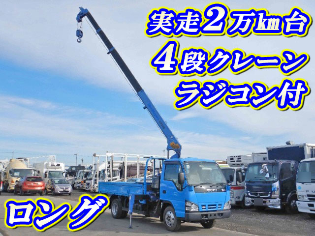 ISUZU Elf Truck (With 4 Steps Of Cranes) PB-NKR81AR 2005 20,797km