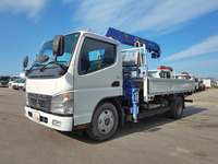 MITSUBISHI FUSO Canter Truck (With 3 Steps Of Cranes) PDG-FE73DN 2008 25,467km_3