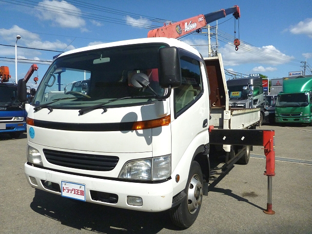 TOYOTA Dyna Truck (With 3 Steps Of Unic Cranes) KK-XZU420 2001 234,448km