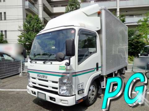 ISUZU Elf Aluminum Van BKG-NMR85AN 2008 81,314km